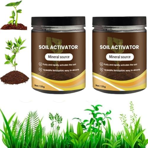 Soil Pro Activator,Professional Bone Meal Fertilizer,2025 New Soil Activated Treasure,Dirt Health Booster,Organic Soil Activator & Plant Fertilizer,Improve Soil Carbon Sequestration,For Garden (2pcs)