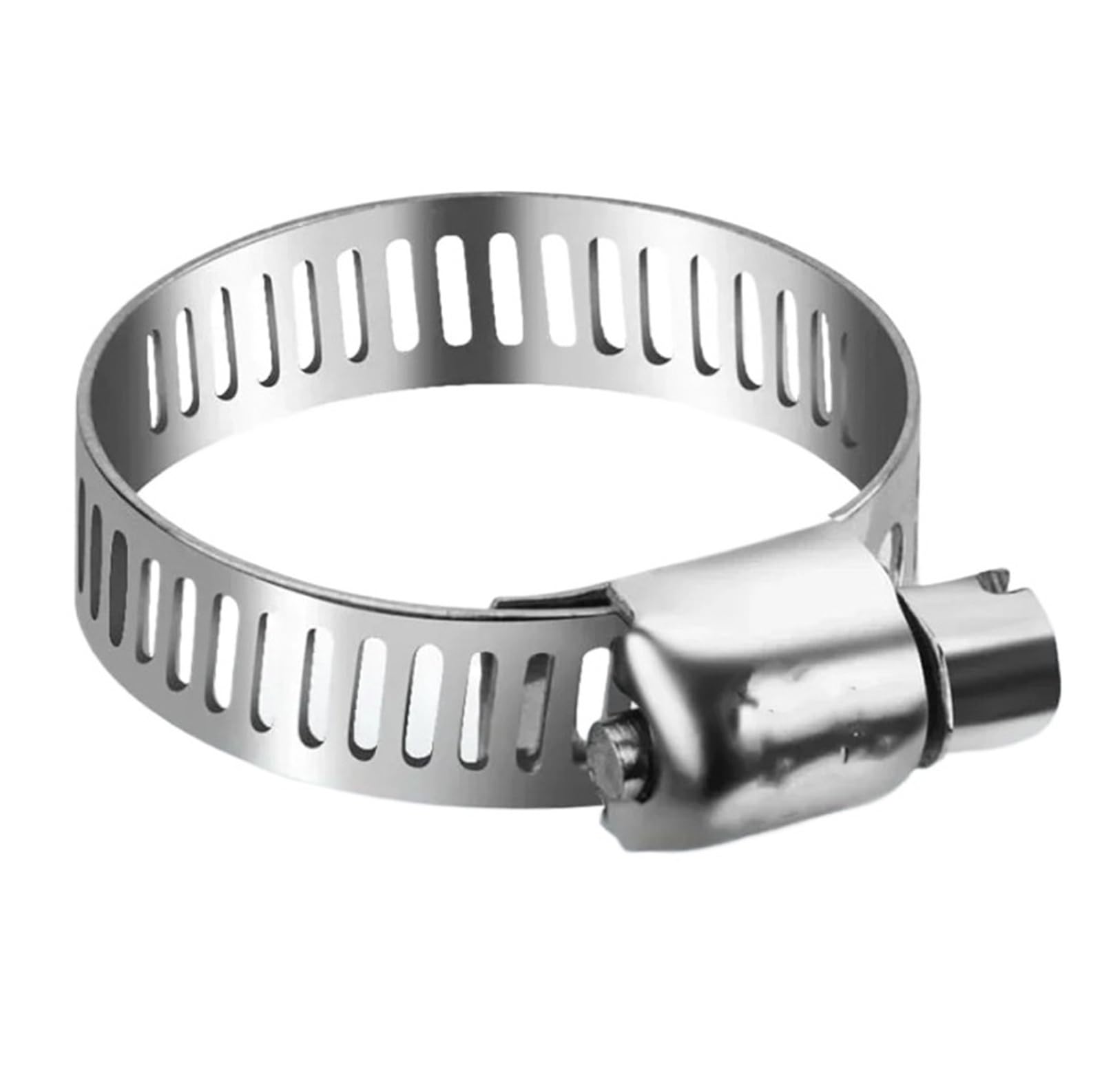 70pcs 6-29mm Adjustable Stainless Steel Screw Band Hose Clamps Car Fuel Hose Clamps Pipe Clamp Worm Gear Clip Hose Clamp