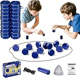 Magnetspiel, Magnetisches Schachspiel, Magnet Spiel, Tragbares Magnetisches Schachspiel, Geeignet für Familienfeiern, Magnet Schach Tischspiele, Geburtstagsparty-Spiele