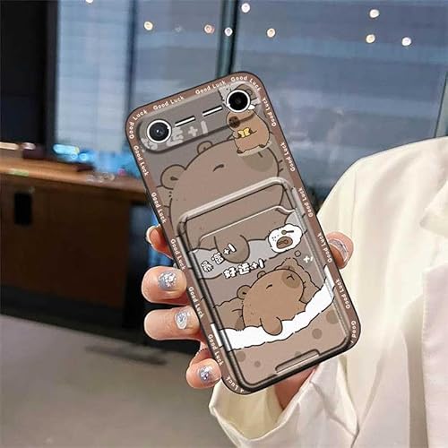 Phone Case Compatible with Tecno Pova Slim 5G/KM7k, Dirt-resistant Waterproof Shockproof Card sleeve Cover Card slot Durable Ful