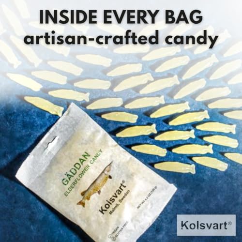 KOLSVART Swedish Candy, Torsken Shaped, Gluten Free 4.2 oz - image 4