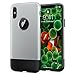 Spigen Classic One [10th Anniversary Limited Edition] iPhone X Case with Air Cushion Technology for Apple iPhone X (2017) - Aluminum Gray