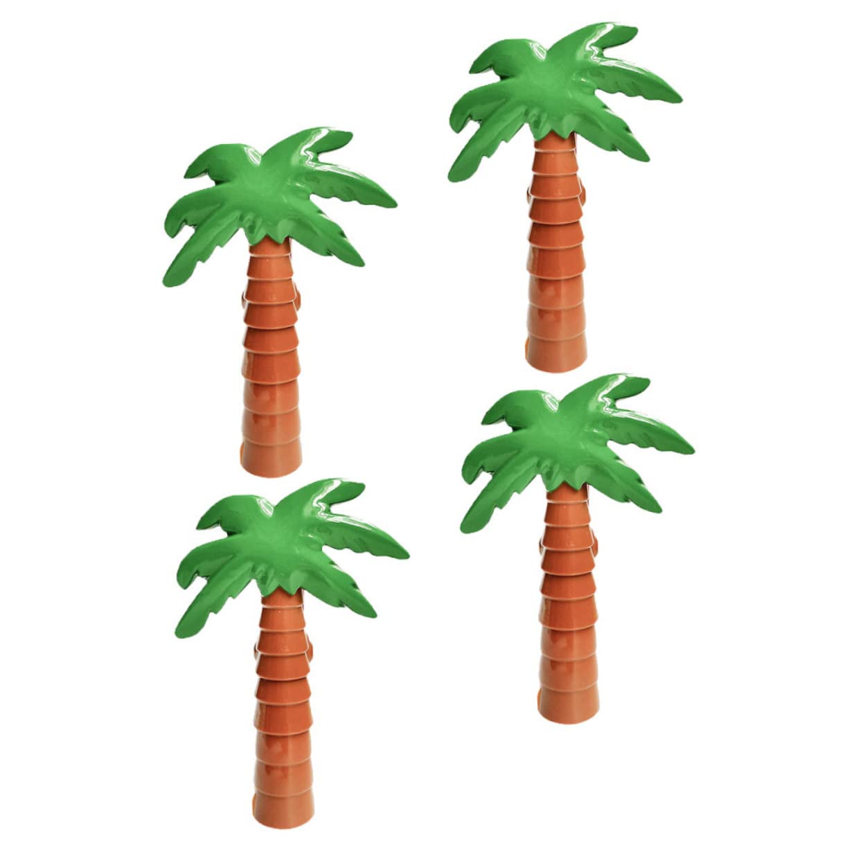STOBAZA 8stücke Kreative Strandtuch-Clips Form Kokosnussbaum Stabiler Handtuchhalter Für Liegen Für Strand Und Pool Winddicht Und rutschfest