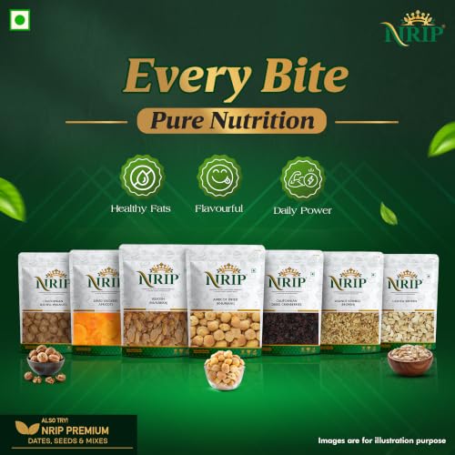 Image of NRIP Premium Walnut Broken Kernels California | 200 g | Walnuts Without Shell, Akhrot, Dry Fruits, 100% Natural Akhrot, Rich in Proteins & Antioxidants (Pack Of 1)