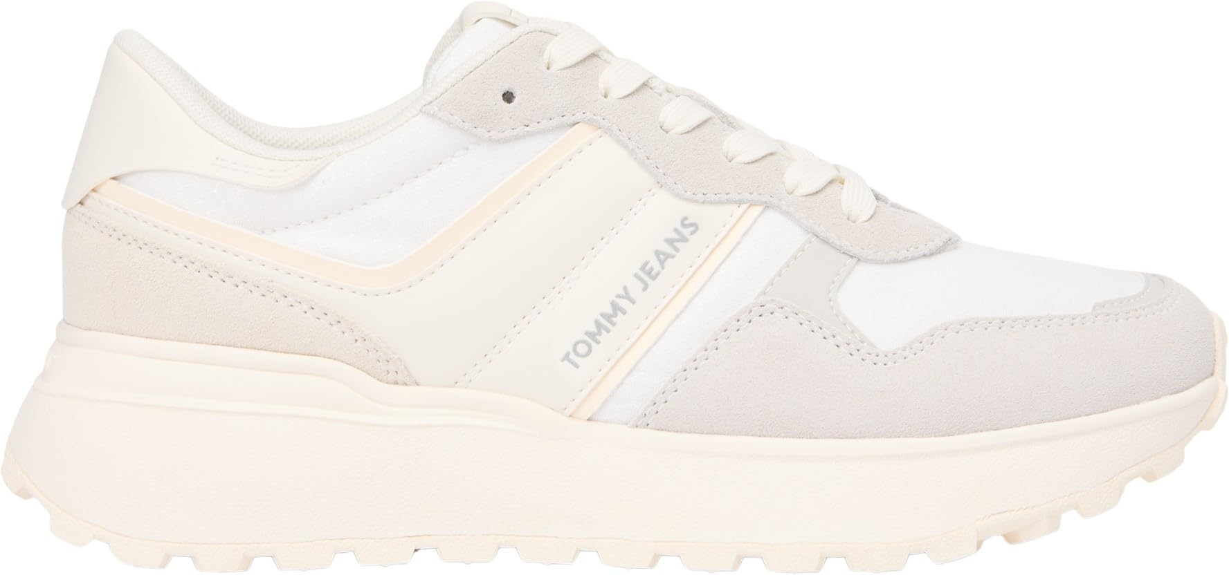 Tommy Jeans Tjw Cleated Runner Suede Mix En0en02921, Parte Superior Baja Mujer