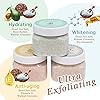 Ultra-Exfoliating-Cleanse-Body-Scrub-Gift-Set-3-Pack-Natural-Dead-Sea-Salt-Body-Scrub-Body-Scrub-Set-with-Free-Bonus-Wooden-Spoon Ultra Exfoliating & Cleanse Body Scrub Gift Set, 3 Pack Natural Dead Sea Salt Body Scrub, Body Scrub Set with Free Bonus Wooden Spoon