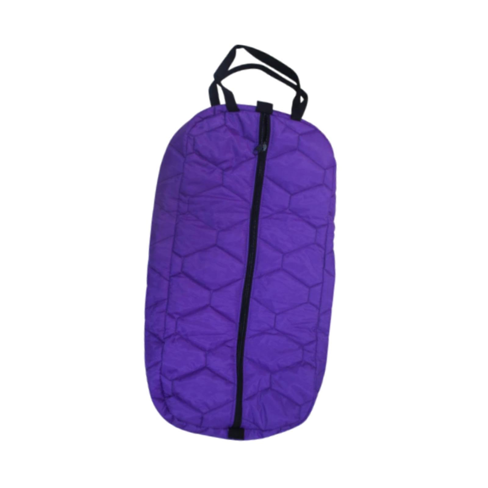 Menolana Horses Bridle Bag Bridle Halter Storage Bag Lightweight Tack Protector with 3 Webbings Horse Tack Carry Bag for Equestrianism, Purple