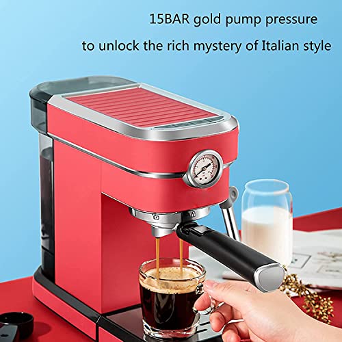 Cafetera semi automática con espumador 1.1 L miniatura 2