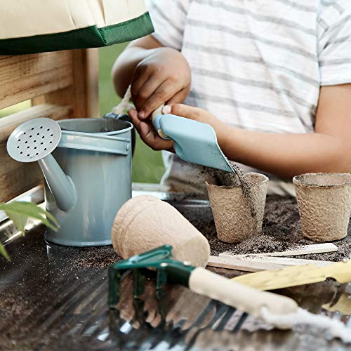 U+ME Kids Gardening Tool Set, Real Kids Garden Set, Eco Friendly Design | Outdoor Play | STEM Learning | Montessori Activities | Mini Things That Actually Work