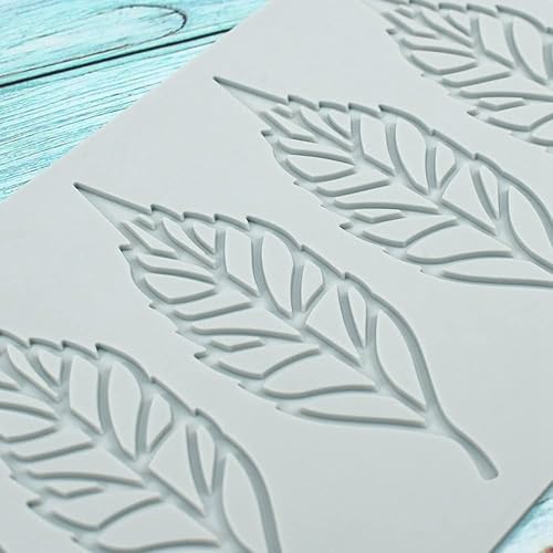 Miniatura 9 de TUKE Moldes de Silicona de Hojas Huecas Moldes de Chocolate Corazón de Enamorados Geometría Molde de Silicona 3D Chocolate Caramelo Molde de Hojas