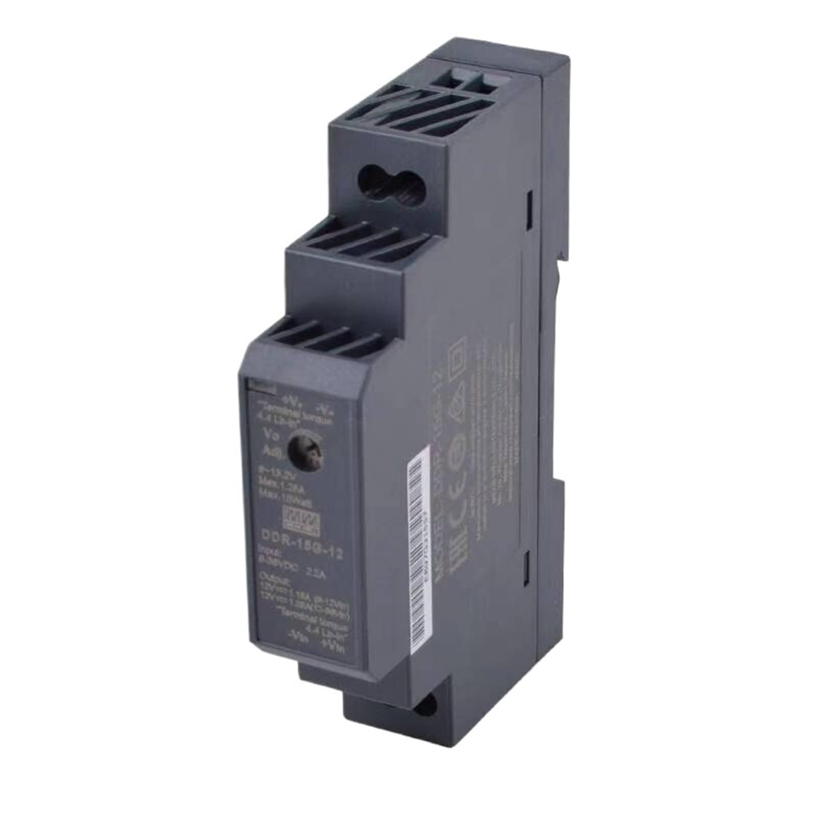 NVSFZGIYG 1PCS DDR-15G-12 12V 1.25A 15W DIN Rail Type DC-DC Converter Single Output Switching Power Supply