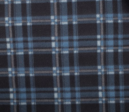 North 15 - Men's Hooded Sweatshirt - Plaid Polar Fleece Lining2