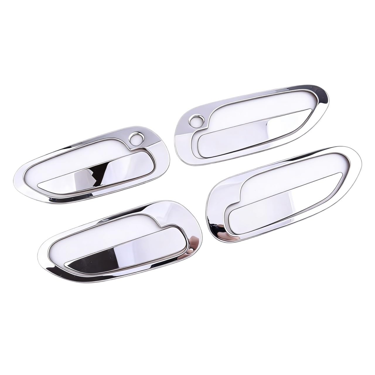 Trgdfdaa One Color Door Handle Trims Covers Compatible With Accord For Sedan 1998 1999 2000 2001 2002 Car Left Right Front Rear Door Handle Cover Trim Decor Accessories