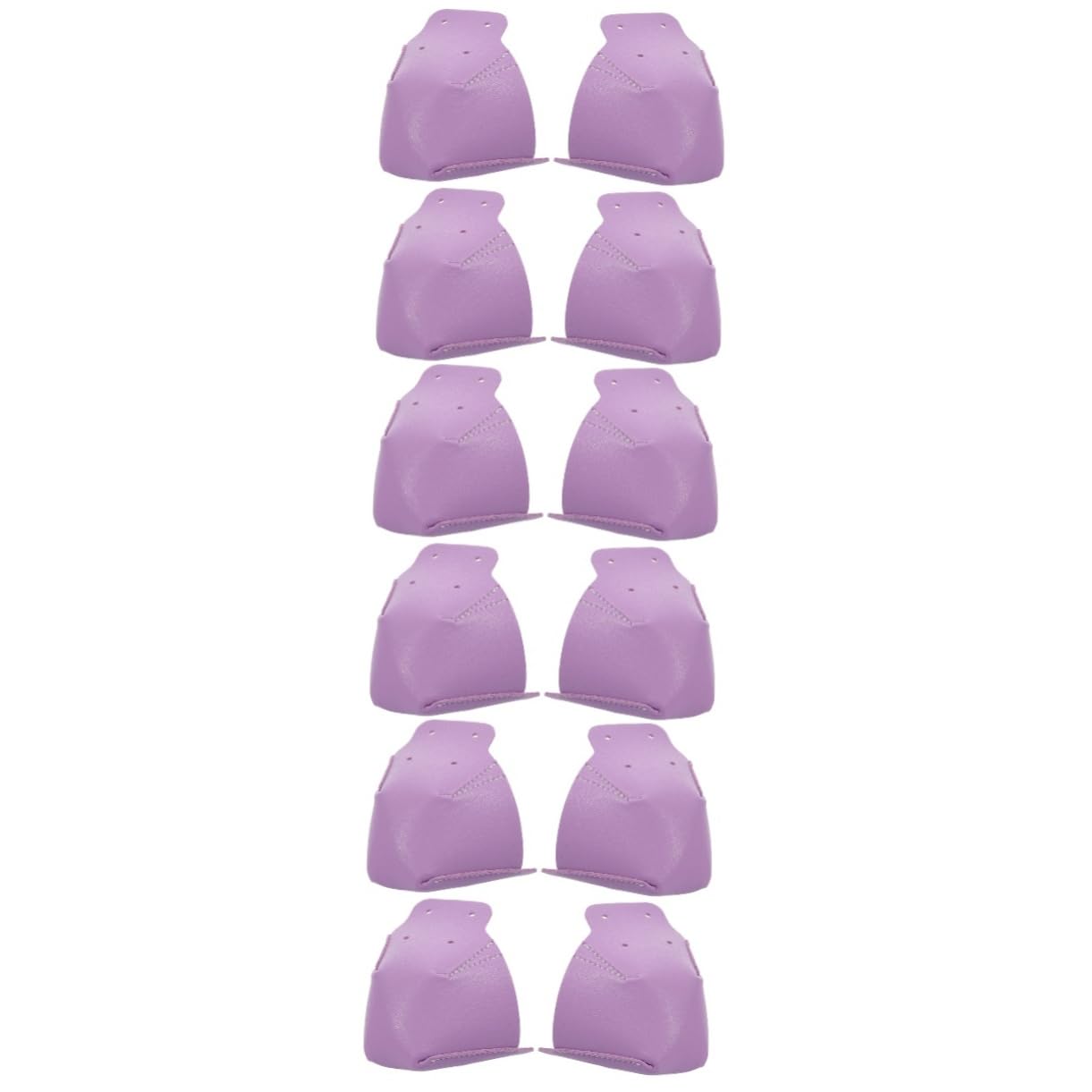 Toyvian Bottes De Patin Patins À Roues Alignées Équipement De Skate d'orteil Protège-Orteils De Patins À roulettes Cuir Violet,Mauve