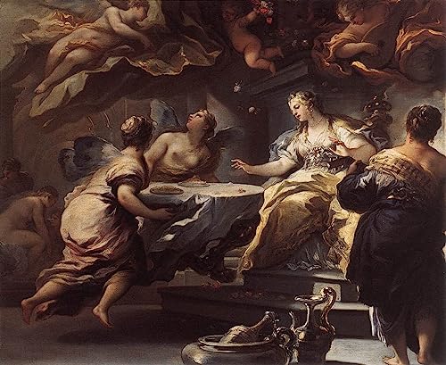 Impression d'art mural original tableau Psyché vintage 60x90