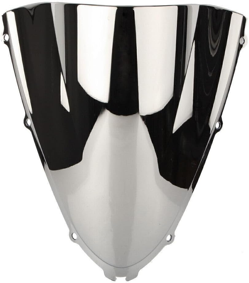 Motorcycle Front Windshield Windshield Protection ABS Plastic Windshield Fit for Kawasaki ZX14 ZX14R ZX-14 ZX-14R 2006-2018 (Smoke)