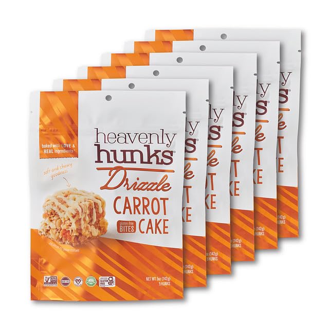 Heavenly Hunks Carrot Cake Drizzle - 5oz Bag (6 Pack)