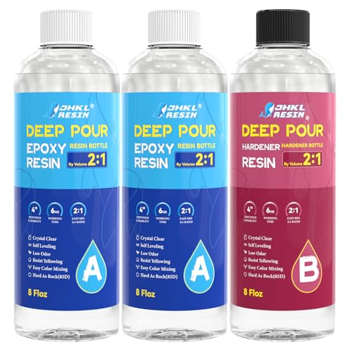 JHKL Epoxy Resin Kit for Crafts and Coatings
