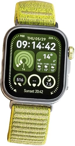HUAWEI WATCH FIT 4 Pro Golf Edition Green Woven