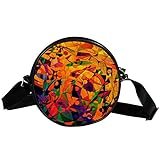 Die lässige Rundtasche ist ein integriertes Fach im Inneren der Tasche, das Ihre Sachen vernünftig und effizient zusammenfassen kann.