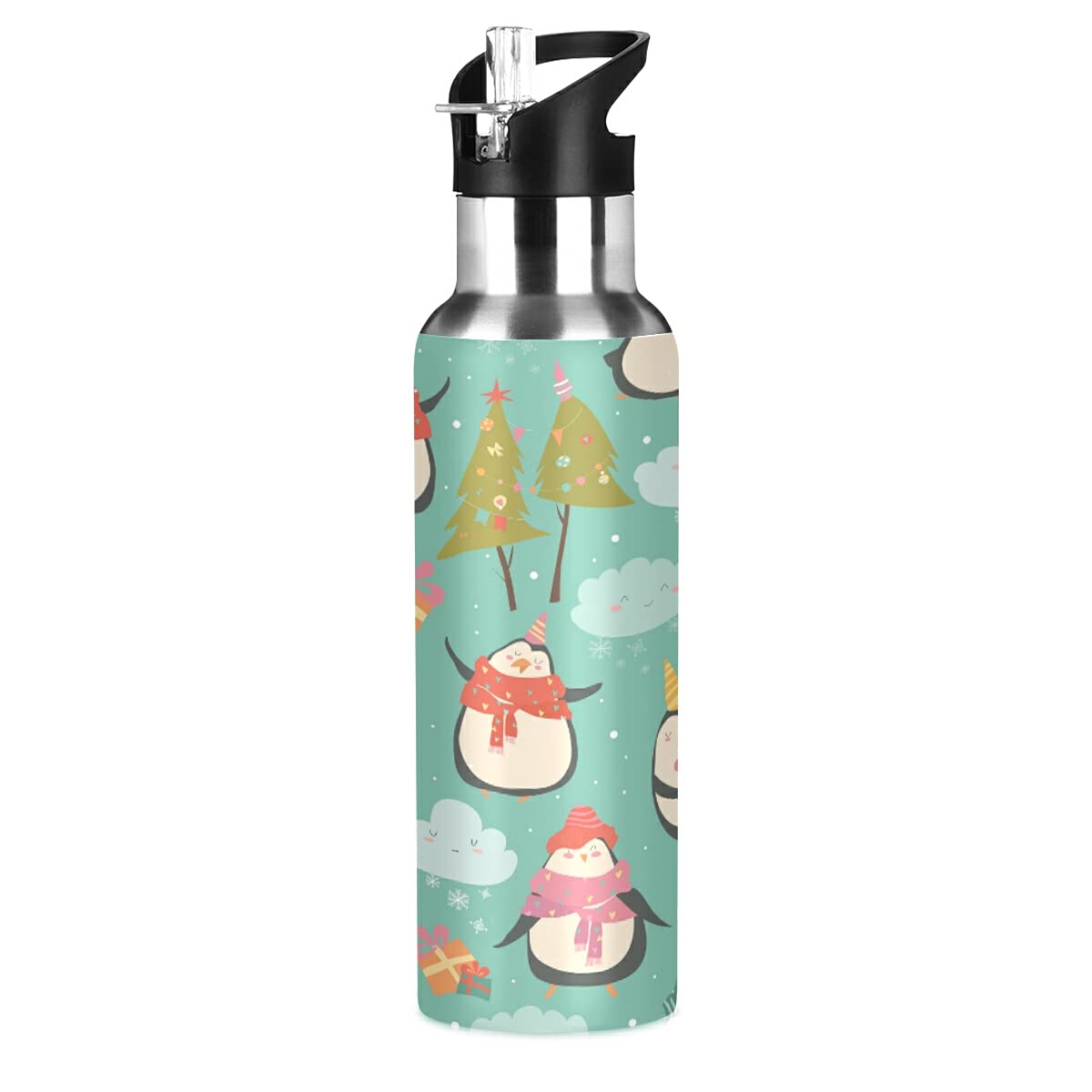 Vnurnrn Mignon Animal Pingouin Des Neiges Oiseau Bouteille D