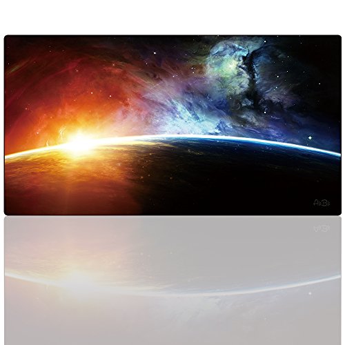 AliBli Large Gaming Mouse Pad XXL Extended Mat Tapete de Escritorio Mousepad Largo Antideslizante Rubber Mice Pads Stitched Edges 1200x400mm