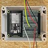 ELECTROCOOKIE ESP32 Terminal Block Shield Kit ، متوافق مع ESP32-DevKitC ، وحدة PCB لتوسيع موصل الربيع البسيط