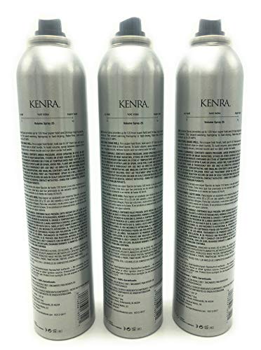 Kenra Volume Super Hold Finishing Spray # 25 10 oz Pack of 3