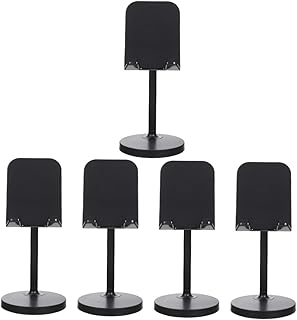 Gatuida 5 Pçs Suporte De Telefone Celular Ajustável Suporte De Tablet Suporte De Mesa De Metal Suporte De Carro Suporte De Telefone Para Mesa Dobrável Suporte De Telefone Estável Suporte