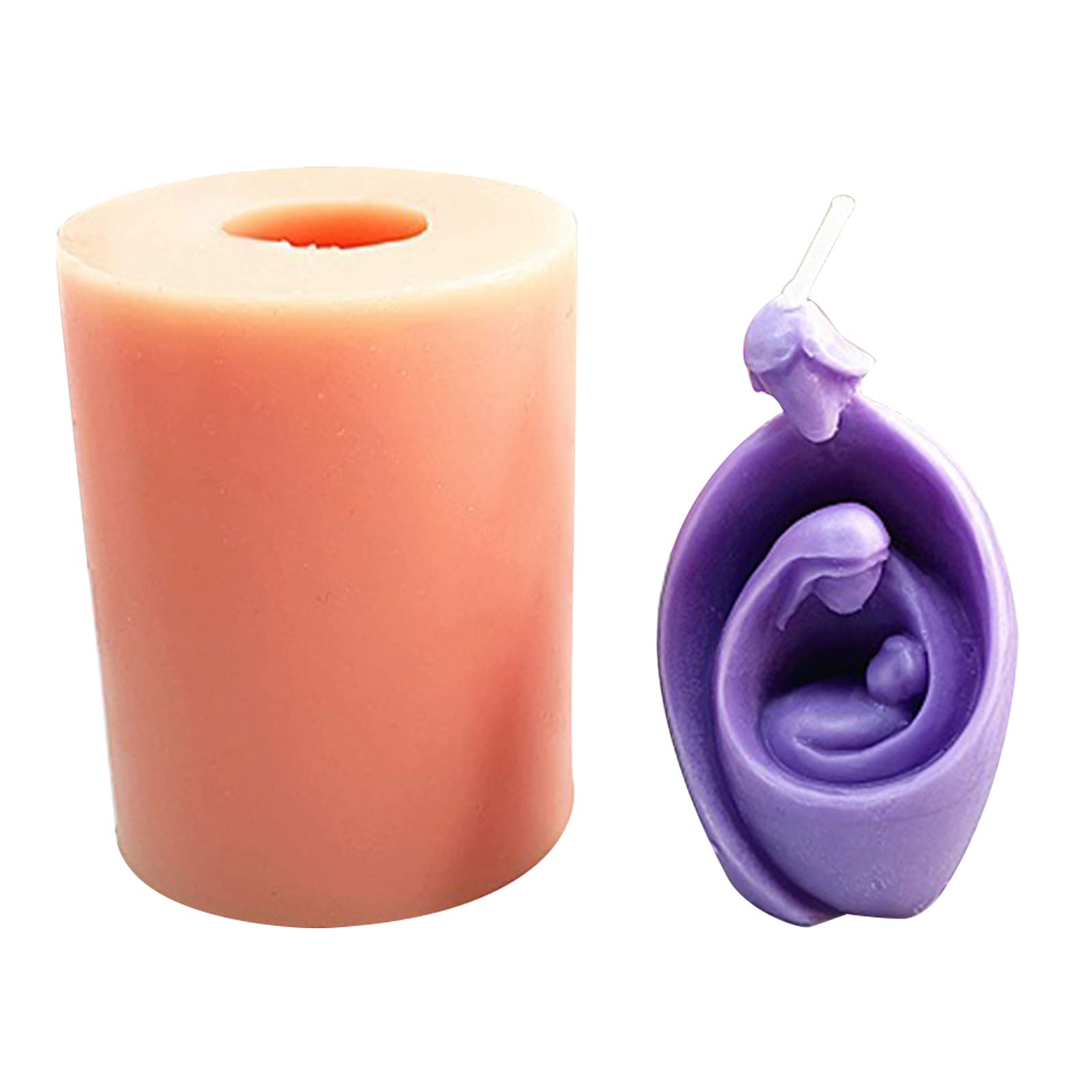 Jazuaiao Birth of Casting Resin Mold Nativity Scene Silicone for Art Craft Soap-Decor Nativity Scene Resin Birth of Silicone Mold Making