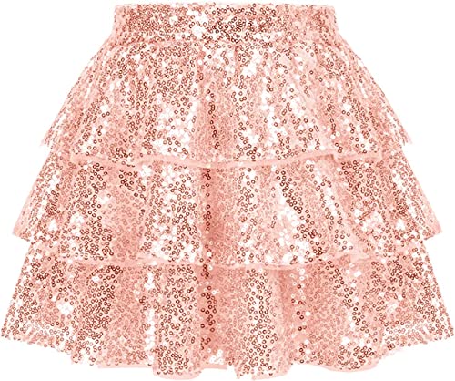Image of Fairy Dolls Girls Sequin Ruffle Skirt