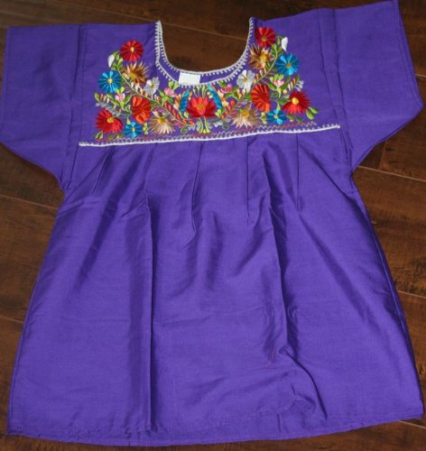 Mexican Peasant Blouse Shirt Top Size Medium #TOP5