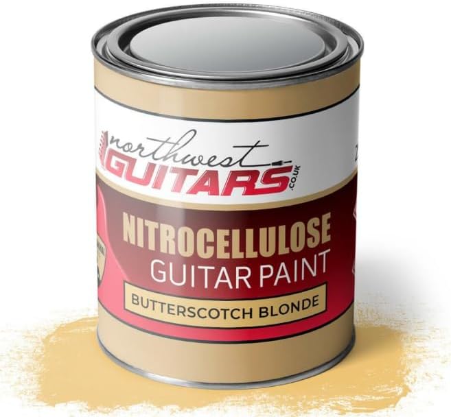 Butterscotch Blonde Nitrocellulose Guitar Paint/Lacquer - 250ml