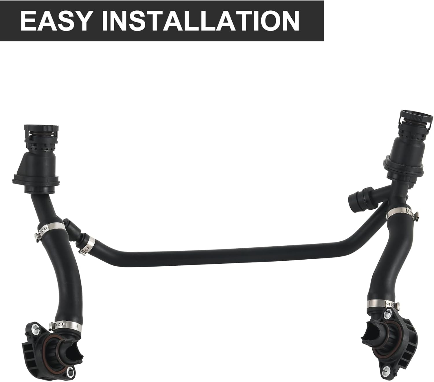 Crankcase Breather Hose Connecting Line Pipe 11158647961 Fit for BMW 550i 650i 750i 750Li Alpina B6 B7 B7L 2013-2019 4.4L