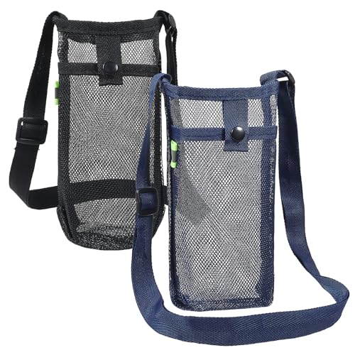 2 Stück Water Bottle Holder Wasserflaschen halter Mesh Water Bottle...