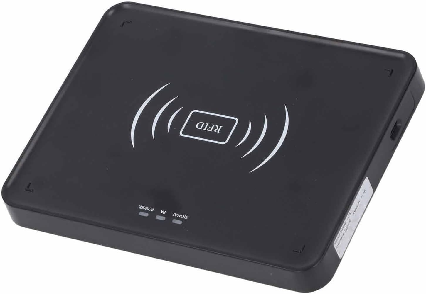 Desktop UHF RFID Card Reader, ID Card USB C Reader Support Read and Write Card Mode, Encryption Function, Prevent Copy, Support Sensitive Sensing