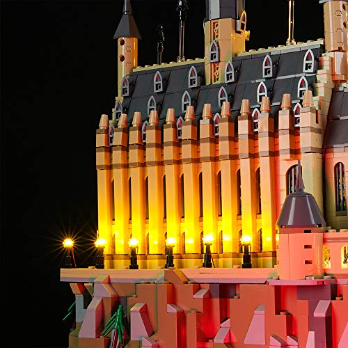 Image of BRIKSMAX LED Lighting Set for LEGO Harry Potter Hogwarts Castle, Compatible with LEGO 71043 Building Blocks Model - Without Lego Set