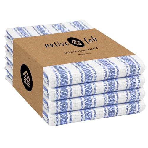 Native Fab Kitchen Dish Towels 16x26 inches - Set...