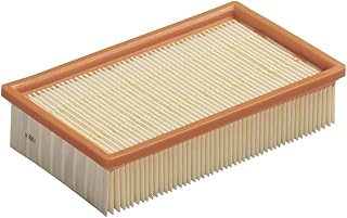 Fein Flat Pleated Dust Extractor - Fits Turbo I and II - Nano-Coated for Dry Dust - 31345012010