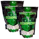 WEILAX 2 x 4000 BBS Bio 6mm 0,25g 4000 Stück Beutel Premium