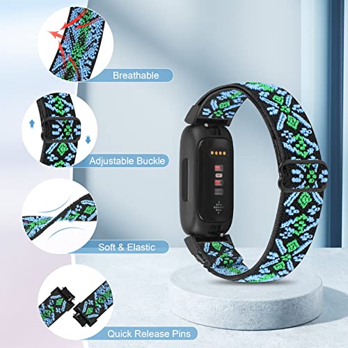 image for Vodtian 4 Pack Bands Compatible with Fitbit Inspire 3/Inspire 2/Inspir