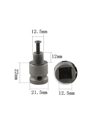 Depolife Kilitlemeli Somun Sökme Sıkma Makinesi İçin 1 Adet SDS-Max Metal Mandren Ve Adaptör Seti