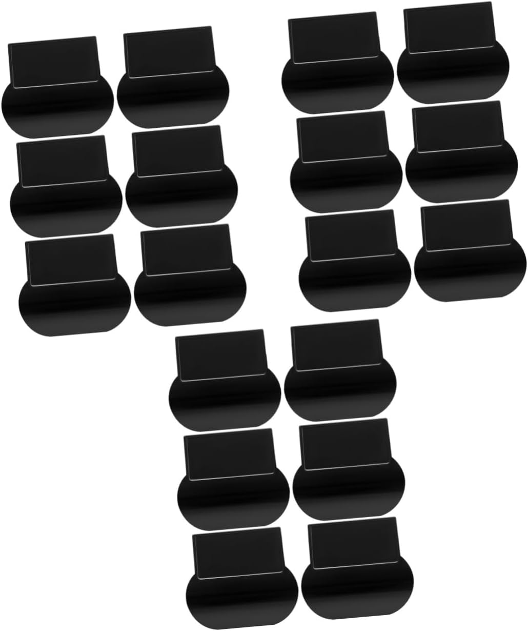 OSALADI 18pcs Toilet Cover Lifter and Easy to Install Toilet Seat Handle Design for Lift Tool for Conditions Black