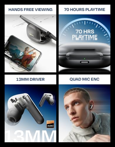 Number Store Number GoTo Buds A1 True Wireless Earbuds (Blue) - Image 4
