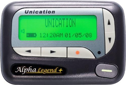 Alpha Legend+ Narrowband Alphanumeric Pager