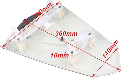 Miniatura 4 de LIRU - Cubierta trasera para asiento de motocicleta para Yamaha YZFR3/R25 2013 2014 2015 2016 2017 2018/MT-03 2014