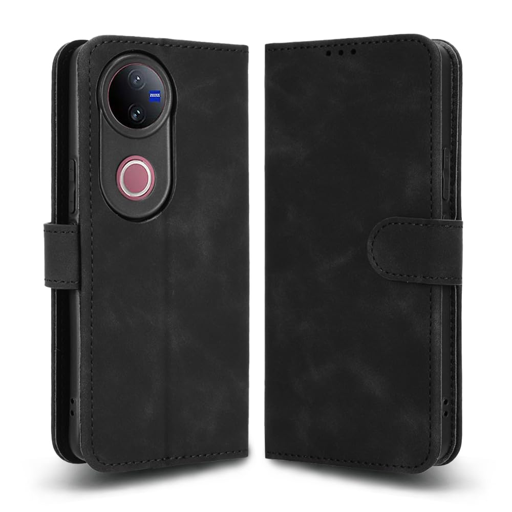 HAOYE Cover per VIVO V29 5G, Flip Cover Custodia in Pelle