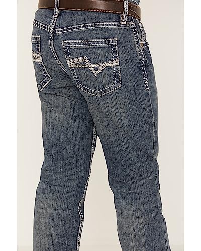 Cody James Boys' Stone Cold Wash Slim Boot Stretch Jeans - Cbsu22j14-Big4