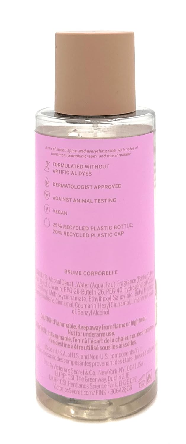 Victoria's Secret Pink Fragrance Body Mist Warm Vanilla 8.4 Fl Oz - Image 2
