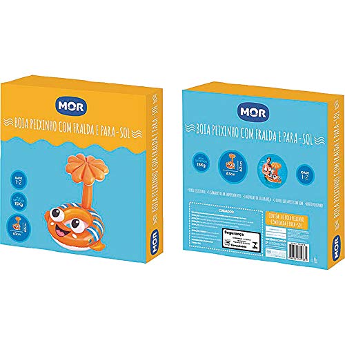 Boia Peixinho Com Fralda E Para-sol Mor